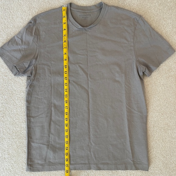✨SOLD✨ALL SAINTS Oversized T-Shirt XS in Taupe - Picture 5 of 7